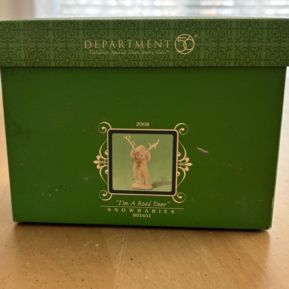 SNOWBABIES 2008 “I’m a Real Deer” Figurine. Excellent Condition. In Box. - Picture 9 of 10